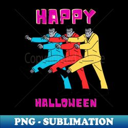 walking dead zombies  happy halloween - Instant PNG Sublimation Download - Capture Imagination with Every Detail