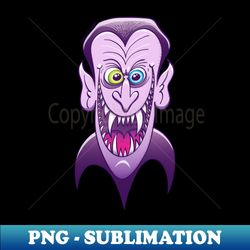 Evil Dracula laughing maliciously - PNG Transparent Sublimation File - Perfect for Personalization