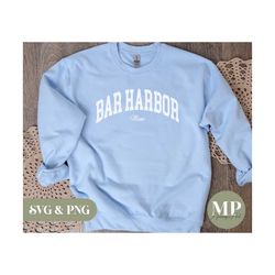 Bar Harbor SVG & PNG