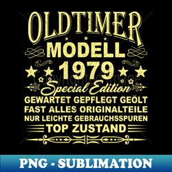 OLDTIMER MODELL BAUJAHR 1979 - Instant PNG Sublimation Download - Capture Imagination with Every Detail
