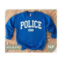 Police Wife SVG & PNG