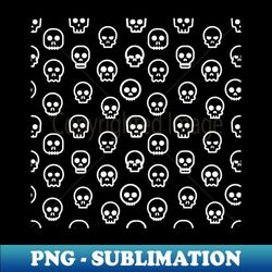 Cartoon Skull Pattern - Signature Sublimation PNG File - Perfect for Creative Projects
