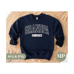 Grandpa Est. | Custom Grandpa SVG & PNG