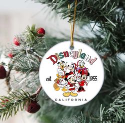 Disneyland Christmas Ornament, Mickey and Friends Ornament