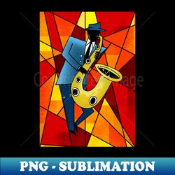 Jazz Musician - Decorative Sublimation PNG File - Create with Confidence