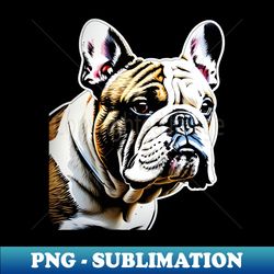 Bulldog - Modern Sublimation PNG File - Fashionable and Fearless