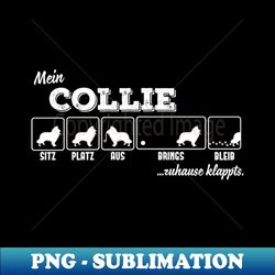 Collie - PNG Transparent Digital Download File for Sublimation - Perfect for Sublimation Art