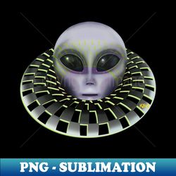 Alien Vortex - Aesthetic Sublimation Digital File - Fashionable and Fearless