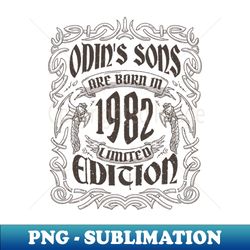 Odins Son Since 1982 Limited Edition - High-Resolution PNG Sublimation File - Unlock Vibrant Sublimation Designs
