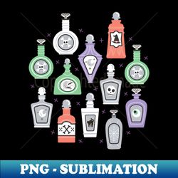 potion bottles - exclusive sublimation digital file - capture imagination with every detail