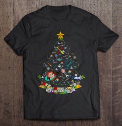 Merry And Bright Arizona Cardinals NFL Christmas Tree TShirt