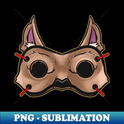 Werewolf Mask Costume for Halloween - Creative Sublimation PNG Download - Unlock Vibrant Sublimation Designs