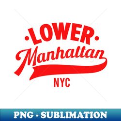 lower manhattan - new york city - png sublimation digital download - create with confidence