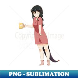 First Coffee Funny Coffee lover Anime Girl - Retro PNG Sublimation Digital Download - Capture Imagination with Every Detail