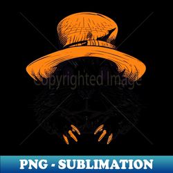 guinea pigs halloween hat bold outline art design - stylish sublimation digital download - fashionable and fearless