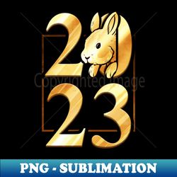 2023 - The Rabbit Chinese New Year - Special Edition Sublimation PNG File - Perfect for Sublimation Art
