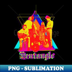 Pentangle - Trendy Sublimation Digital Download - Perfect for Personalization