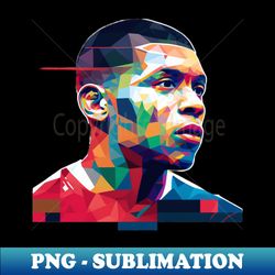 Mbappe - PNG Transparent Sublimation Design - Perfect for Sublimation Mastery