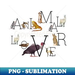 Animal lover - Stylish Sublimation Digital Download - Perfect for Sublimation Art
