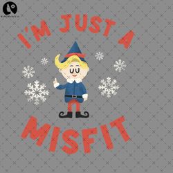 Just a Misfit PNG, Christmas PNG Dowload
