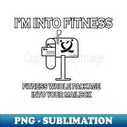 work out mailbox fitness - professional sublimation digital download - perfect for sublimation mastery