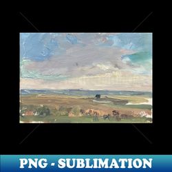 simple impressionism oil on canvas - png transparent sublimation design - create with confidence