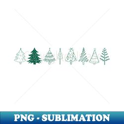 Christmas Trees - Special Edition Sublimation PNG File - Revolutionize Your Designs