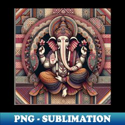 Gentle Ganesh - Instant PNG Sublimation Download - Add a Festive Touch to Every Day