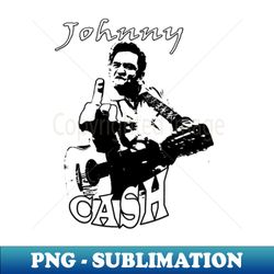cool johnny cash - a wonderful gift from cash ii - png transparent sublimation design - fashionable and fearless