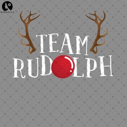 Team Rudolph Funny Christmas Rudolf PNG, Christmas PNG Dowload