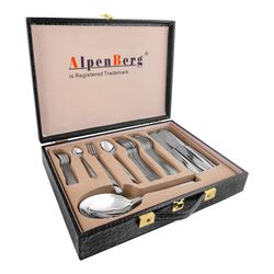 Alpen Berg Cutlery Set, 52-Pack, SS100