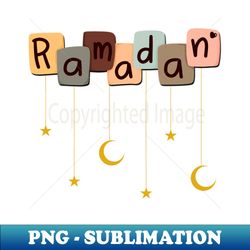 Happy Ramadan-Ramadan Kareem - Special Edition Sublimation PNG File - Boost Your Success with this Inspirational PNG Download
