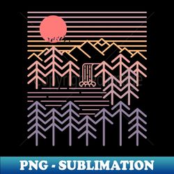Geometric Valley - Exclusive Sublimation Digital File - Instantly Transform Your Sublimation Projects