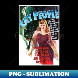 Cat People - Modern Sublimation PNG File - Unlock Vibrant Sublimation Designs