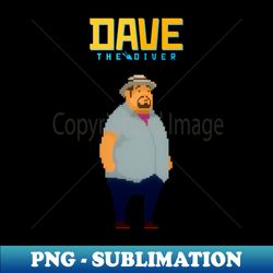 DAVE the diver Fan Art - High-Resolution PNG Sublimation File - Revolutionize Your Designs