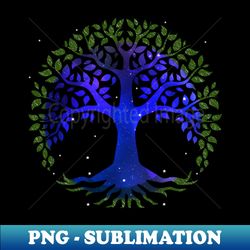 Magical Stars Tree - Premium PNG Sublimation File - Spice Up Your Sublimation Projects