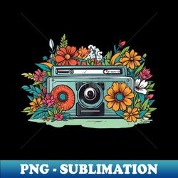 retro boombox nostalgia for the 80s - png transparent digital download file for sublimation - spice up your sublimation projects