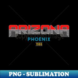 Arizona Phoenix Design - Decorative Sublimation PNG File - Perfect for Sublimation Art