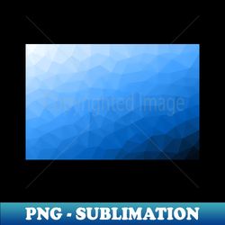 Light blue gradient geometric mesh pattern Triangle - Decorative Sublimation PNG File - Capture Imagination with Every Detail