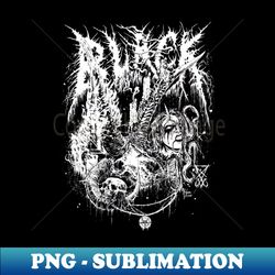 Black Metal - Exclusive Sublimation Digital File - Unleash Your Creativity
