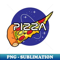 Pizza Space Program - Retro PNG Sublimation Digital Download - Unlock Vibrant Sublimation Designs