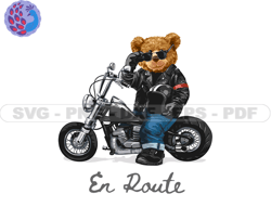Harley Biker Bear, Motorbike Svg  PNG, Harley Logo, Skull SVG Files, Motorcycle Tshirt Design, Motorbike Svg 137
