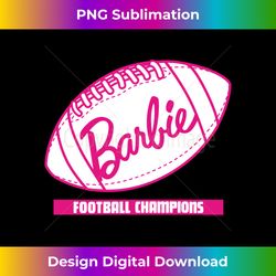 barbie football champions long sl - deluxe png sublimation download - elevate your style with intricate details