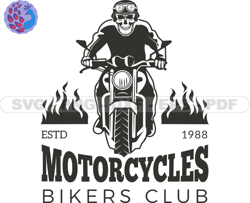Motorcycle svg logo, Motorbike Svg  PNG, Harley Logo, Skull SVG Files, Motorcycle Tshirt Design, Motorbike Svg 284