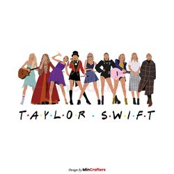 Retro Taylor Swift Performances The Eras Tour PNG Download