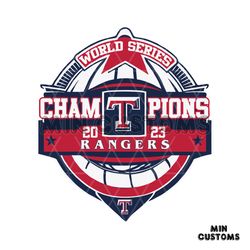 World Series Champions Texas Rangers SVG For Cricut Files