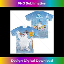 Frosty The Snowman Frosty Wave Unisex Adult Sublimated T Shirt for Men and W - Timeless PNG Sublimation Download - Channel Your Creative Rebel
