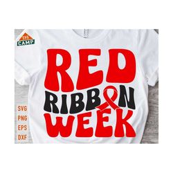 Red ribbon week Svg, No To Drugs Svg, Red Ribbon Week Svg,  No To Drugs Svg,  Drug Free Svg,  Anti-Drug Svg , Red Ribbon Week Shirt Svg