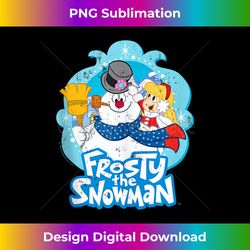 Frosty The Snowman - Frosty And Karen Tank - Artisanal Sublimation PNG File - Striking & Memorable Impressions