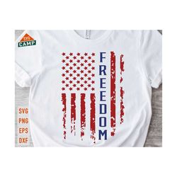 American Freedom Flag svg, Fourth of July svg, 4th of July svg, Freedom Usa Flag svg, Patriotic svg, Independence Day svg, 4th of July shirt